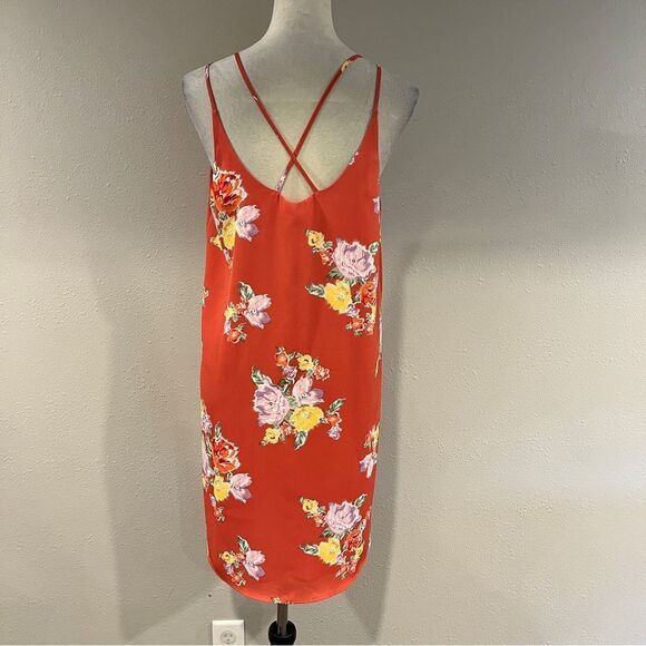 Carolina Belle Floral loose fit mini Dress with straps size 8 - Picture 6 of 13